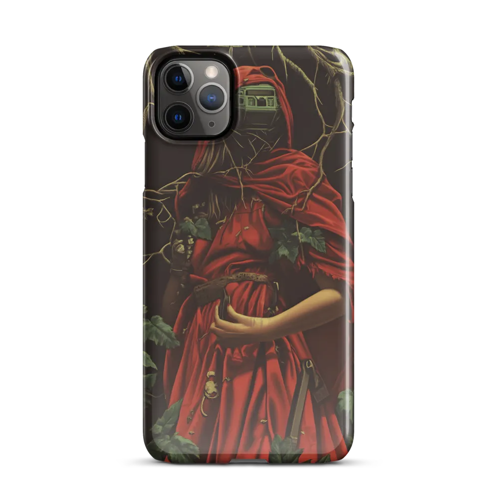 The Enigmatic Cloaked Traveler | Phone Case |  11 Pro Max | Snap Case | Glossy