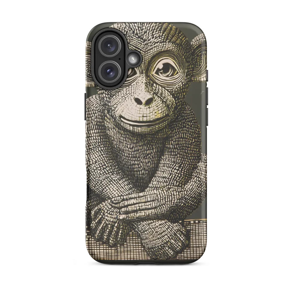 Intricate Primate Portrait