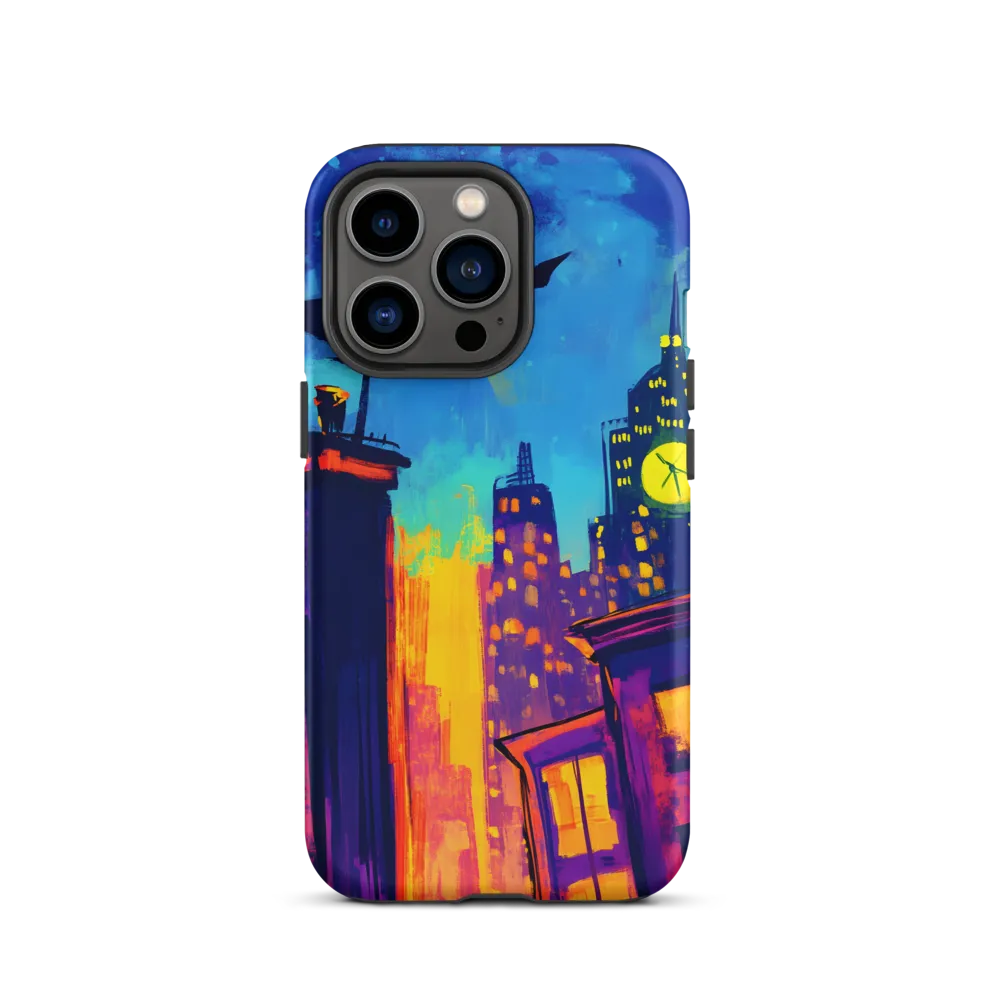 Urban Twilight: The Watchful Owl