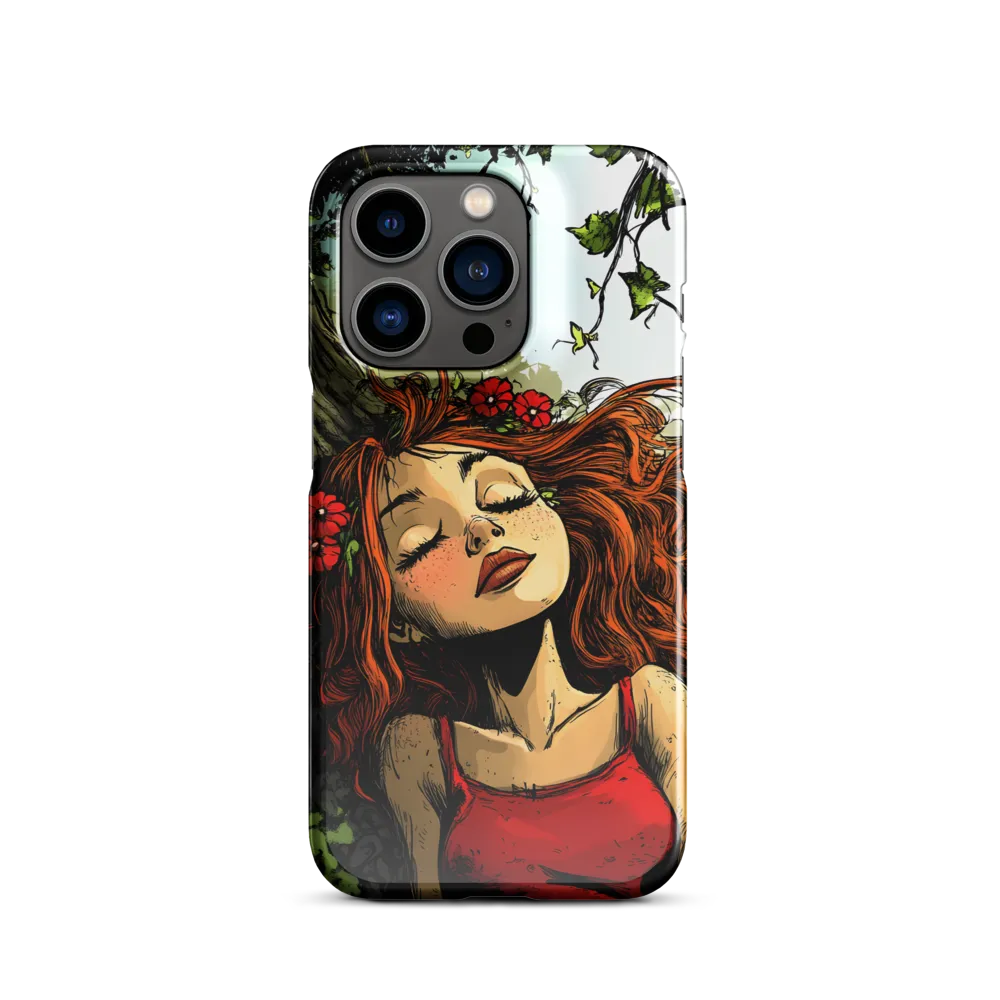 Whispers of Serenity | Phone Case |  14 Pro | Snap Case | Glossy