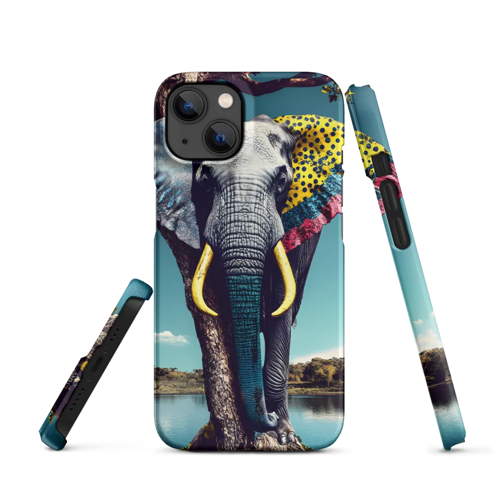 Playful Elegance: The Surreal Elephant