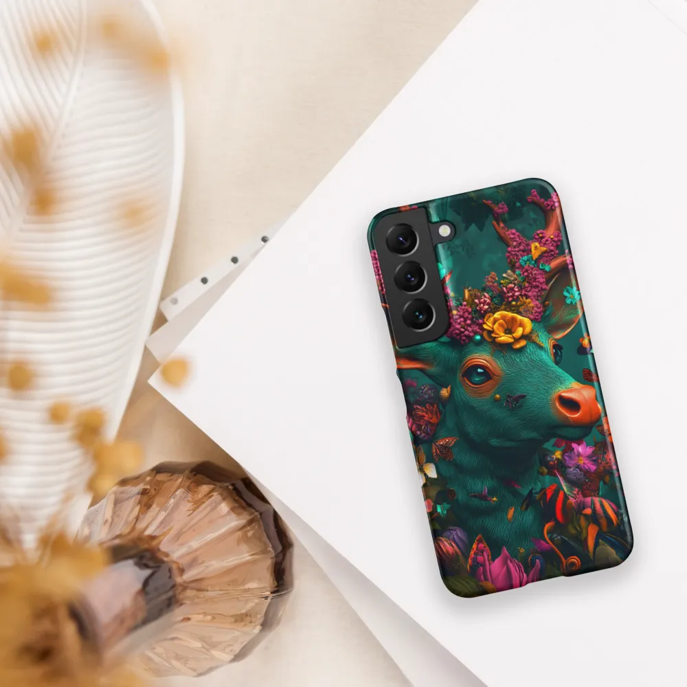 Whimsical Blossoms of the Enchanted Forest | Phone Case |  S22 | Snap Case | Matte