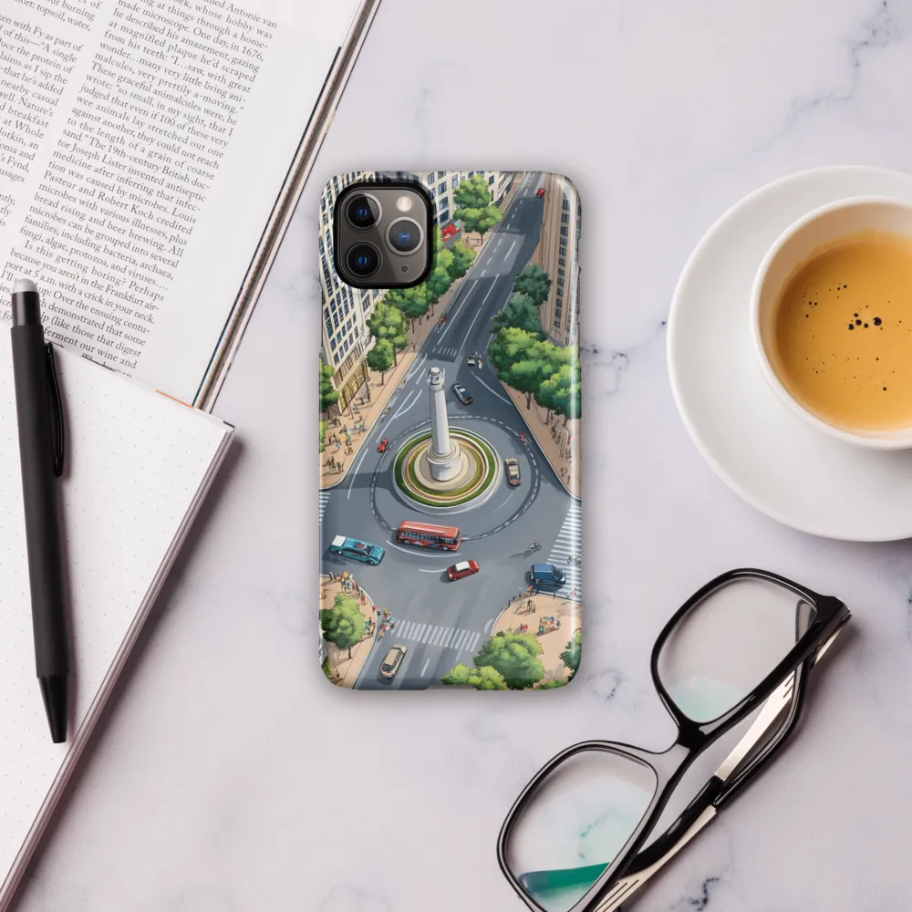 Urban Harmony: A City in Motion | Phone Case |  11 Pro Max | Snap Case | Glossy