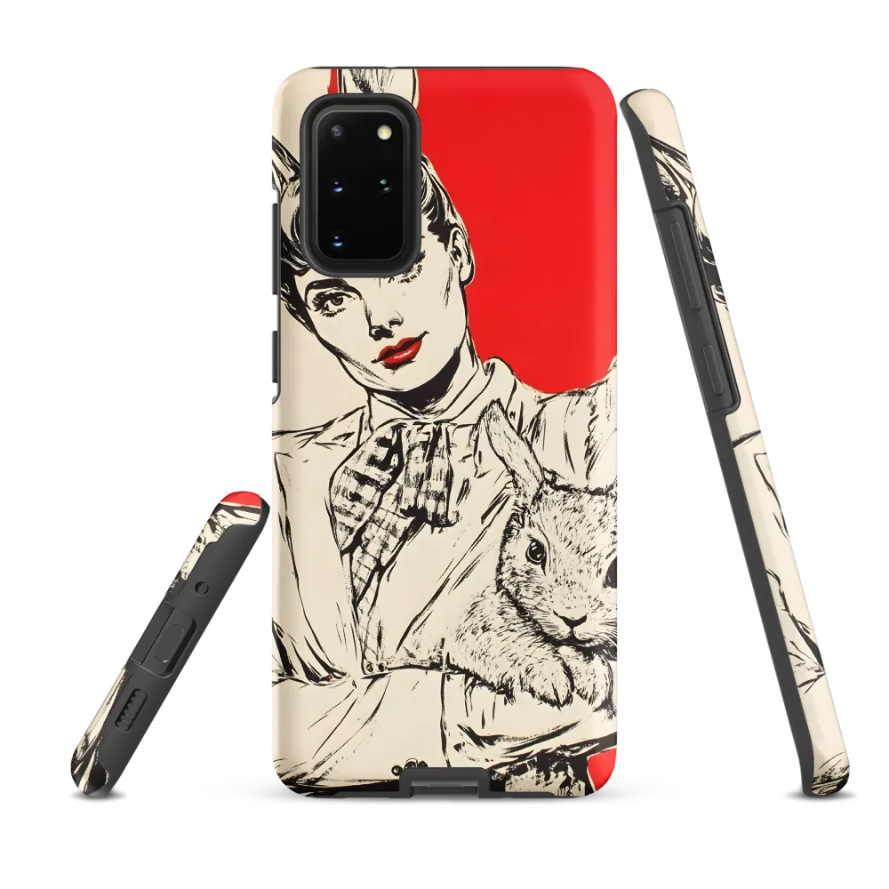 Whimsical Elegance: The Rabbit Lady