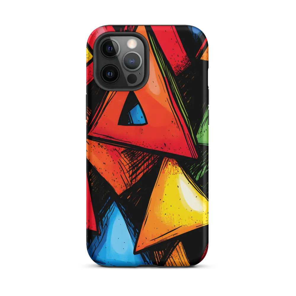 Vibrant Triangles in Abstract Harmony