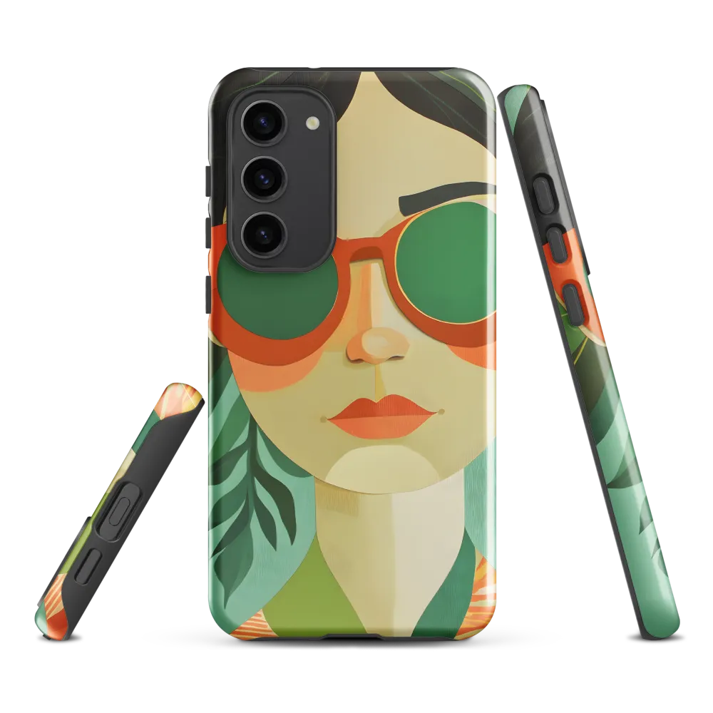 Bold Serenity: A Modern Portrait