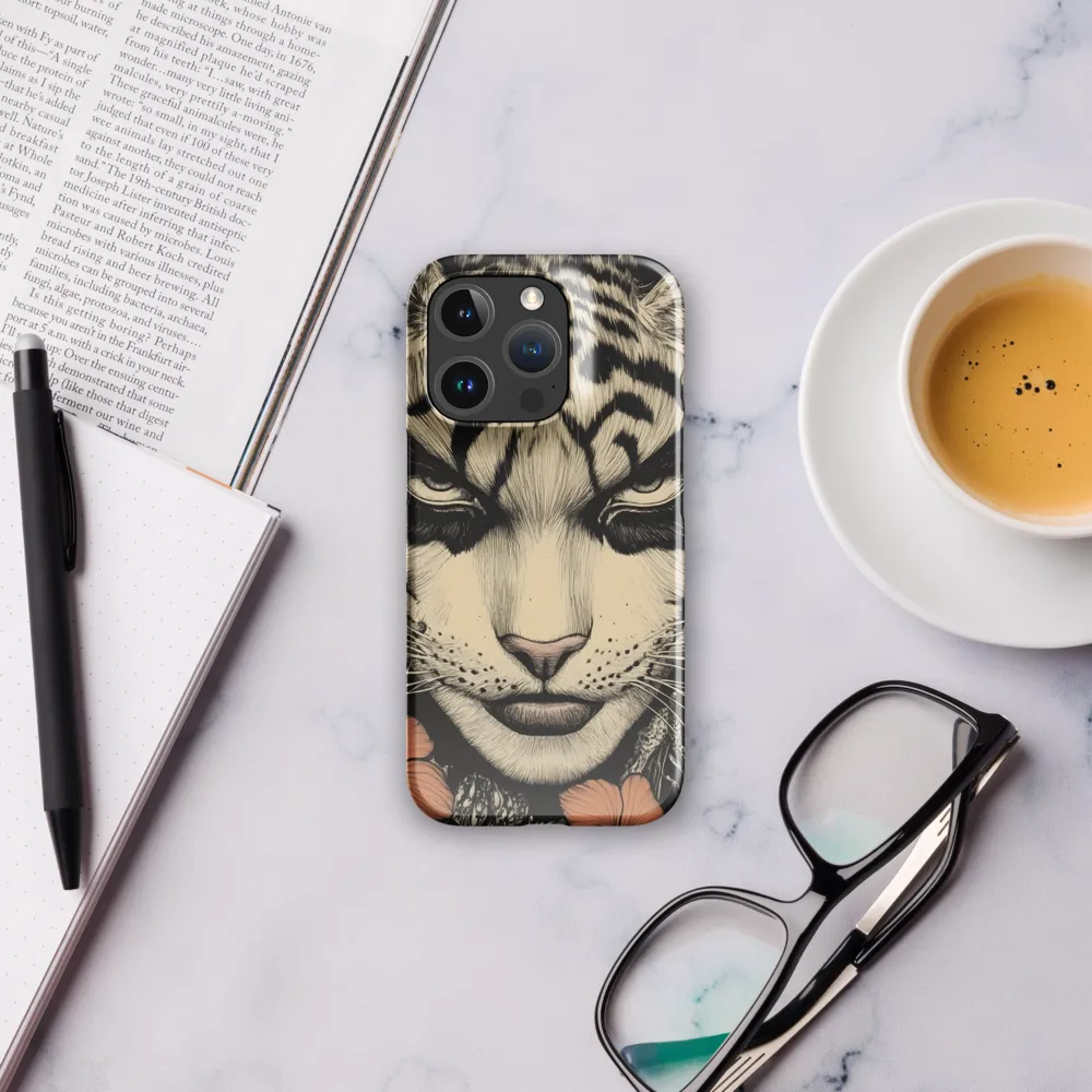 Feline Majesty: The Human-Leopard Connection | Phone Case |  16 Pro | Snap Case | Glossy
