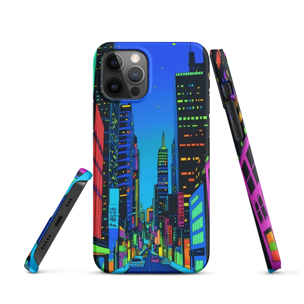 Neon Dreamscape: A Futuristic City at Dusk