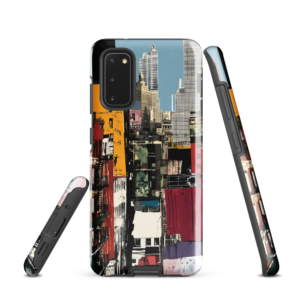 Urban Collage: A Vivid Cityscape
