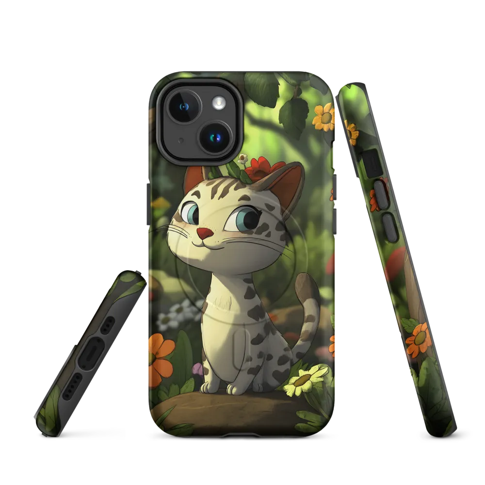 Whimsical Forest Cat