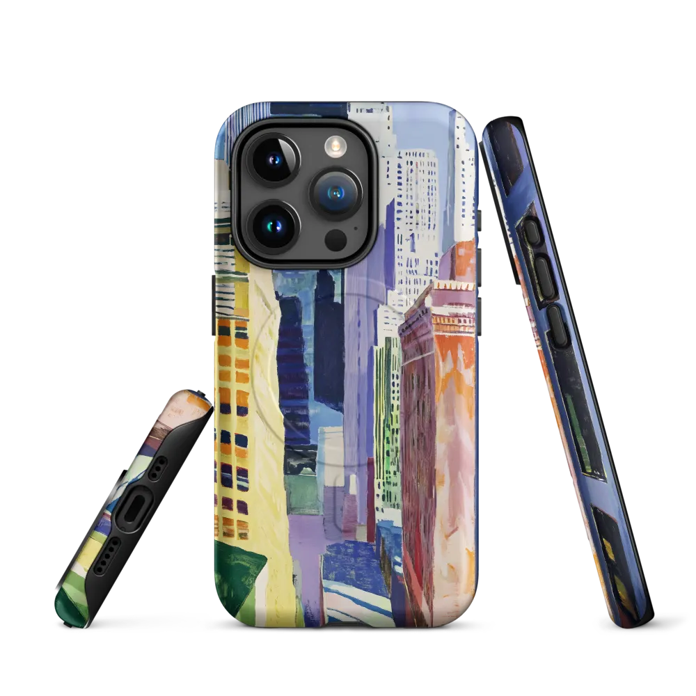 Urban Symphony in Color | Phone Case |  15 Pro | MagSafe® Tough Case | Matte