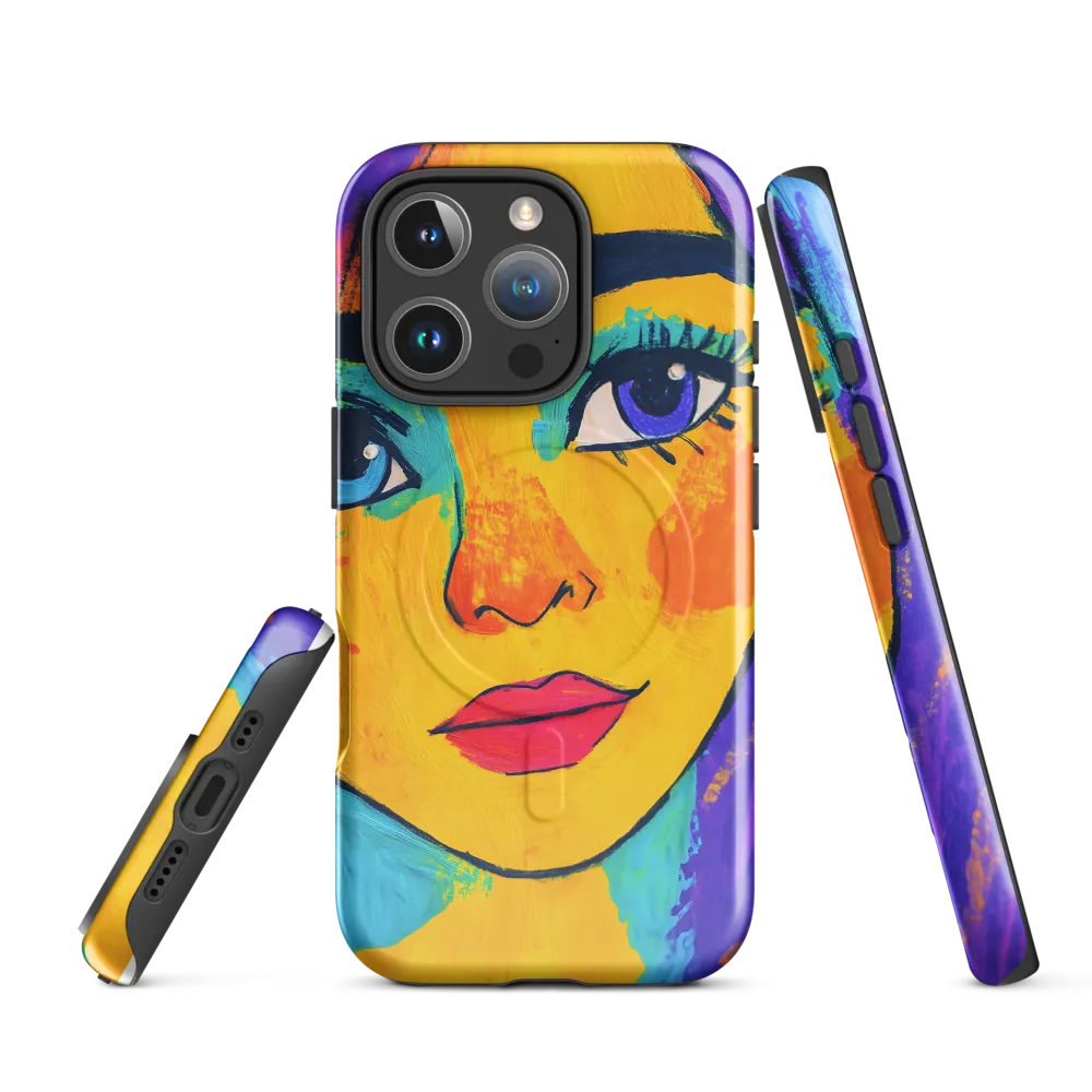 Vibrant Portrait: A Pop Art Exploration