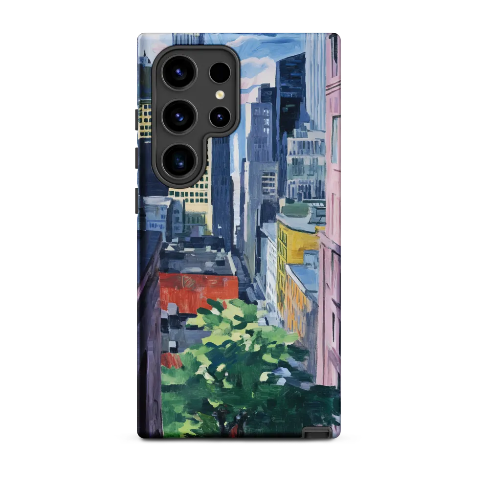 Urban Symphony: A Cityscape in Color