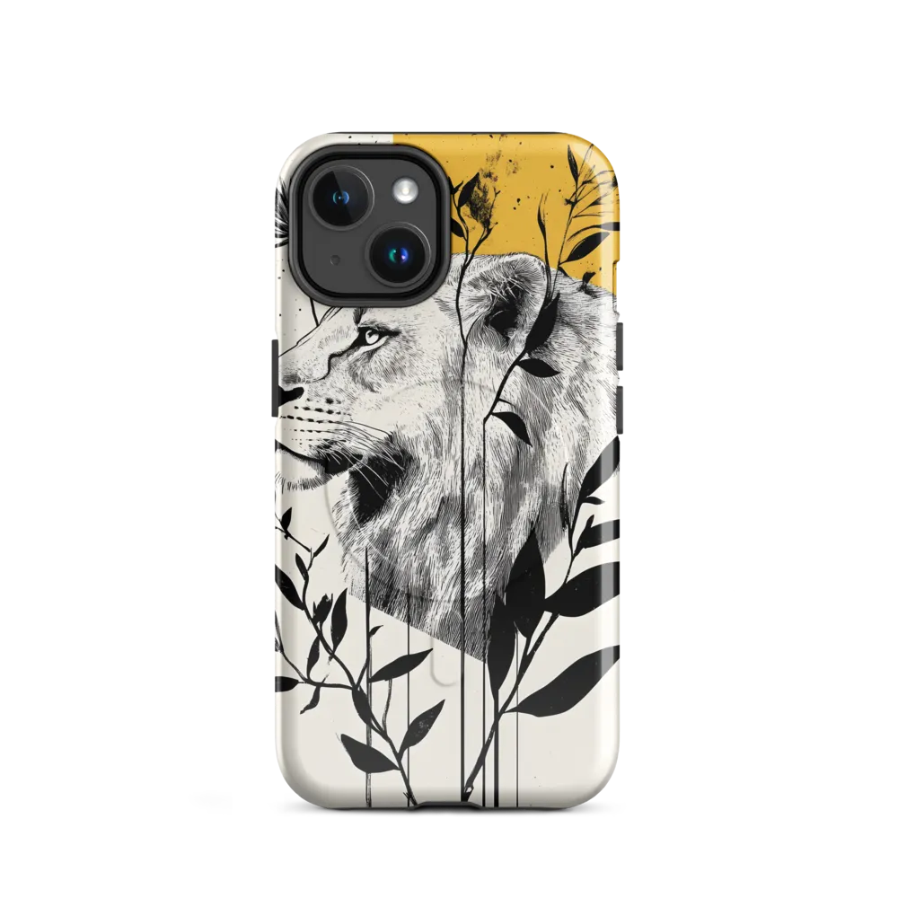 Regal Serenity: The Lion and Flora