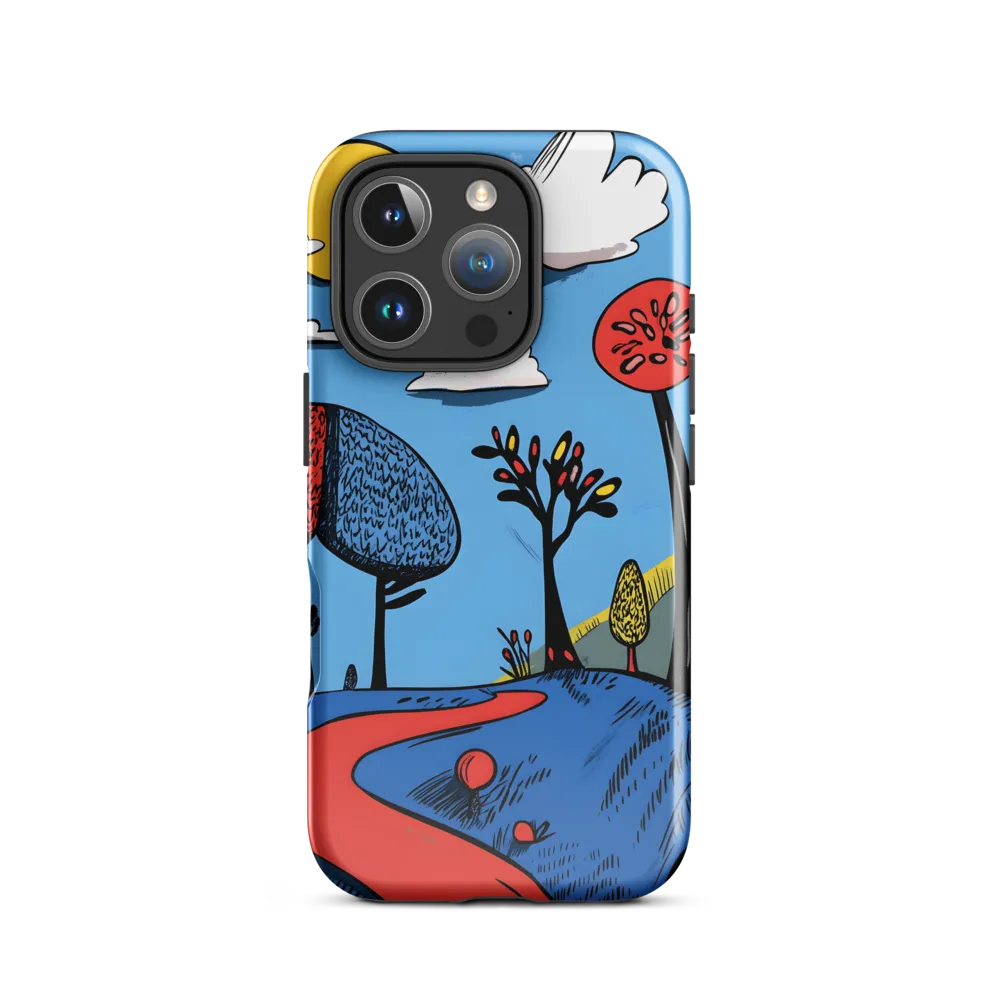 A Playful Journey Through Whimsical Woods | Phone Case |  16 Pro | Tough Case | Glossy