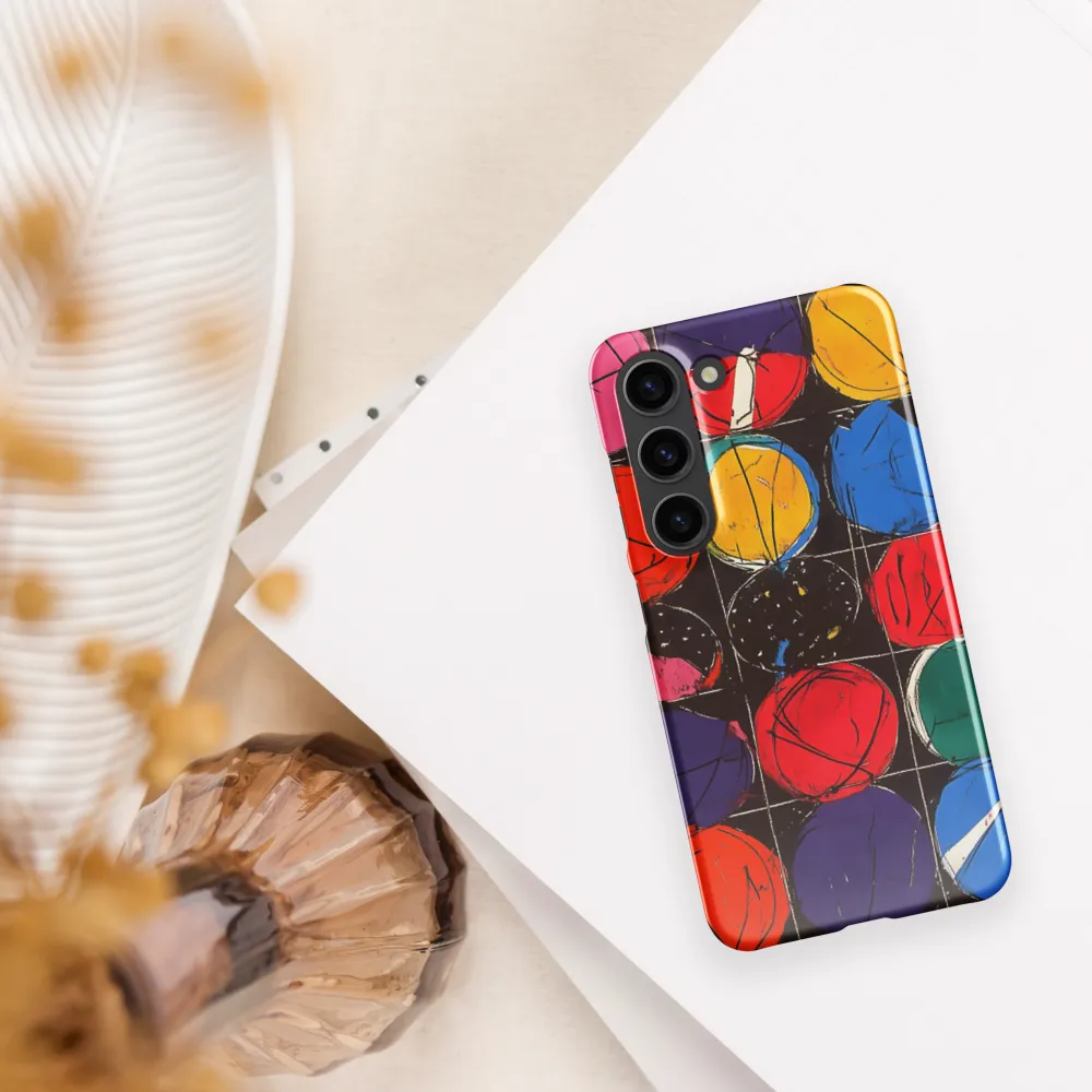 Colorful Circles in Abstract Harmony