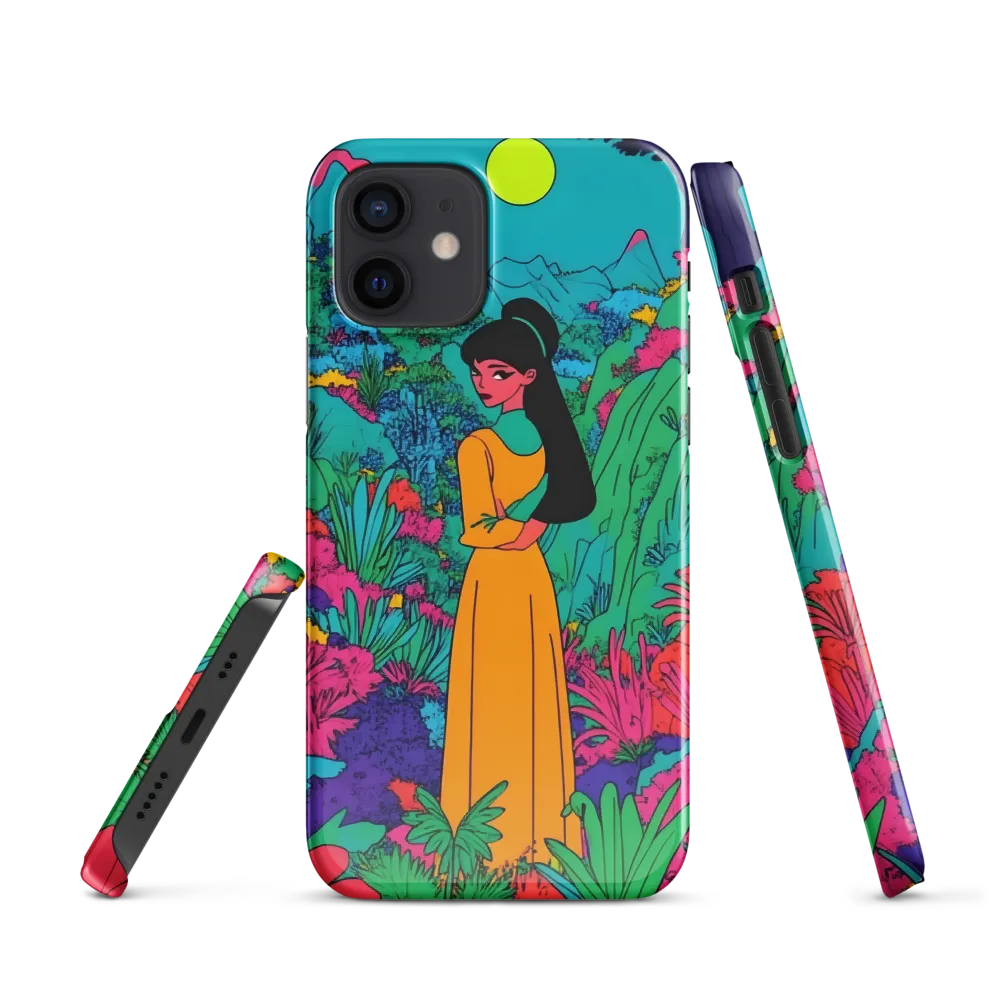 Ethereal Serenity in a Psychedelic Landscape