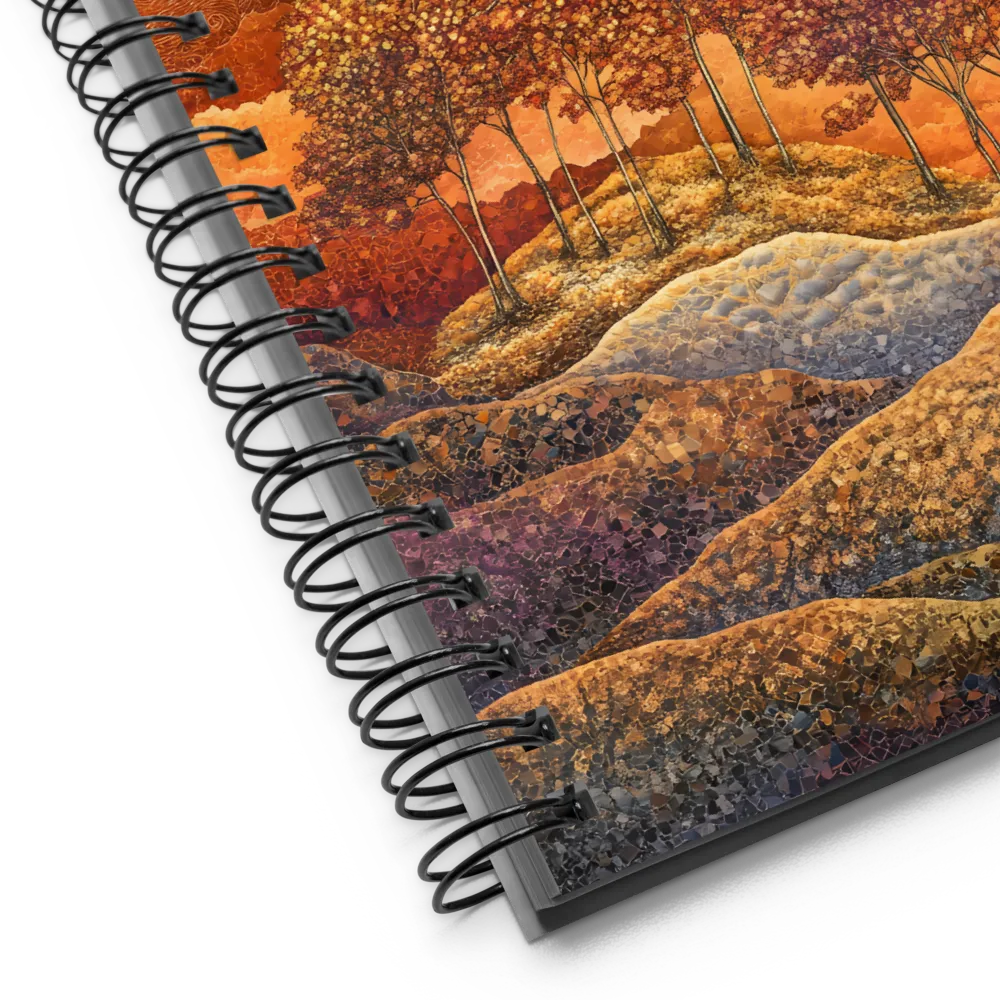 Golden Twilight | Spiral Notebook