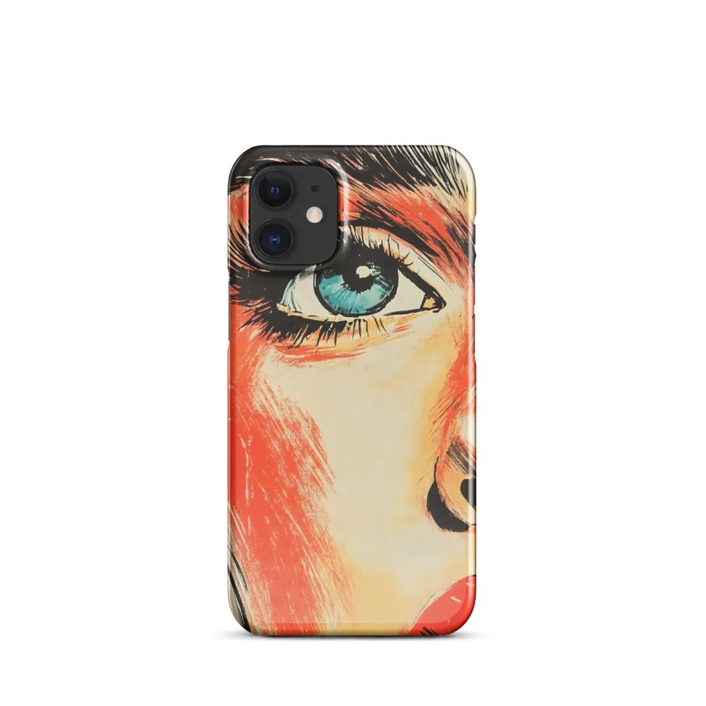 Intense Gaze: A Pop Art Portrait
