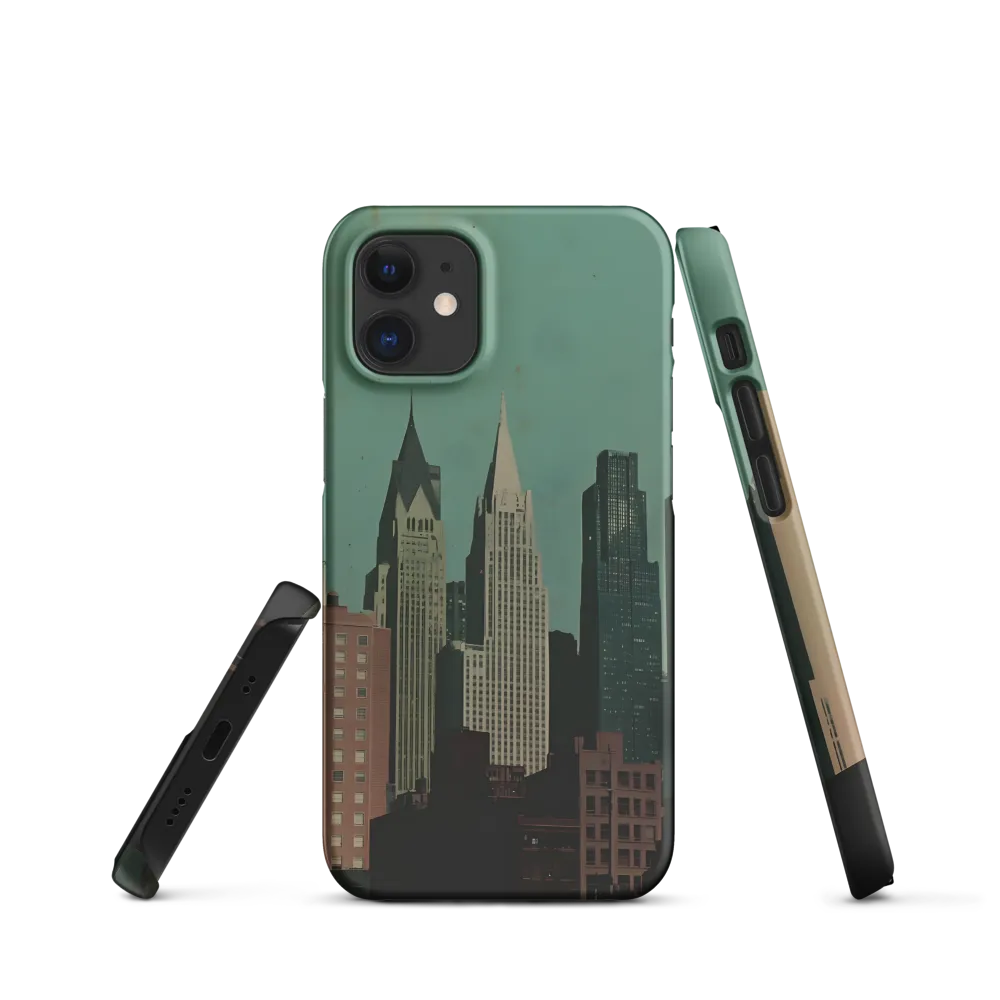 Urban Nostalgia: A Retro Cityscape