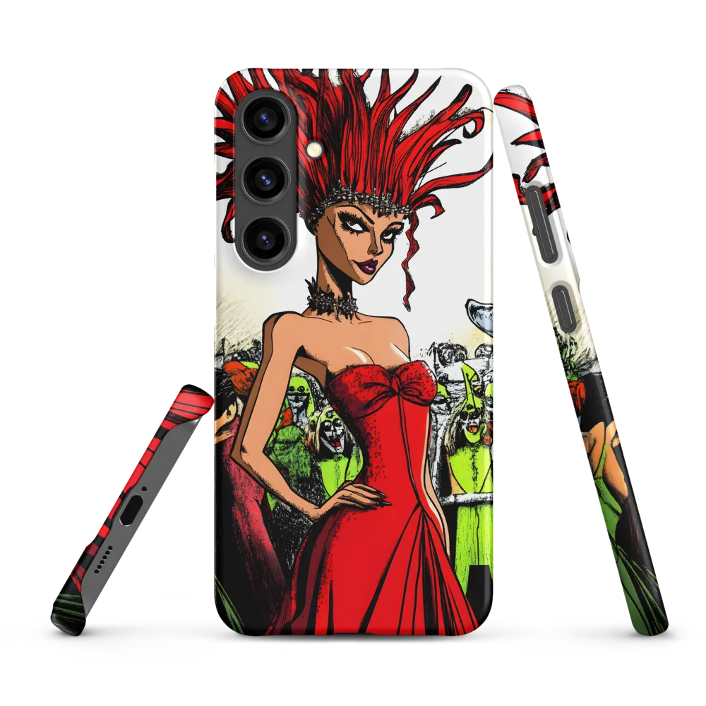 Fiery Elegance: A Fashion Statement