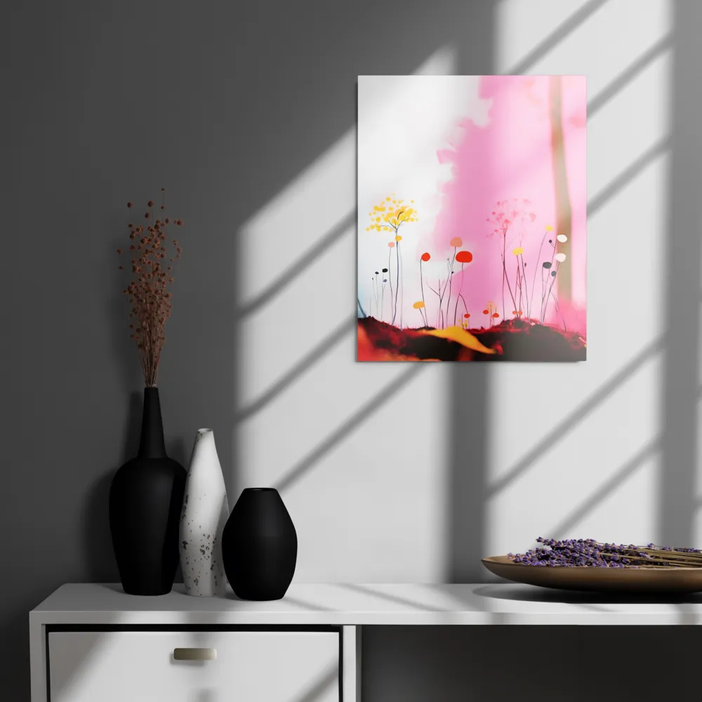 Whispers of a Surreal Bloom | Metal Print | 16″×20″