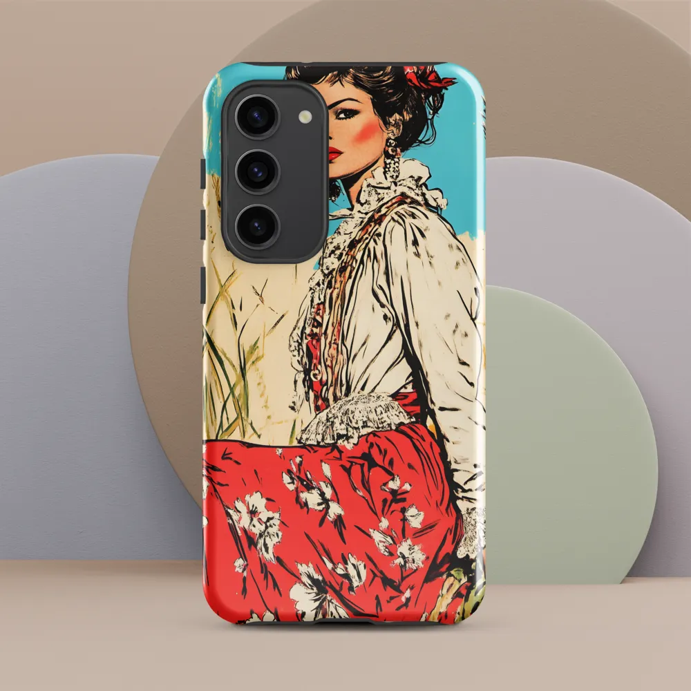 Field Muse in Red
