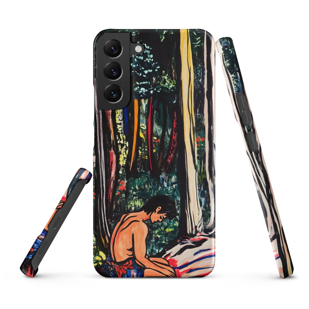 Contemplation in Nature | Phone Case |  S22 Plus | Snap Case | Matte