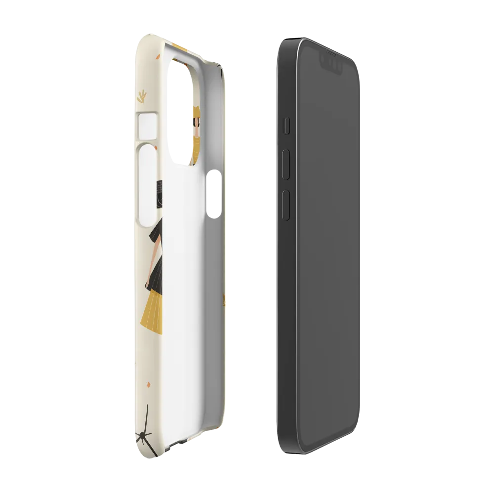 Whimsical Patterns of Nature and Femininity | Phone Case |  13 Pro | Snap Case | Glossy
