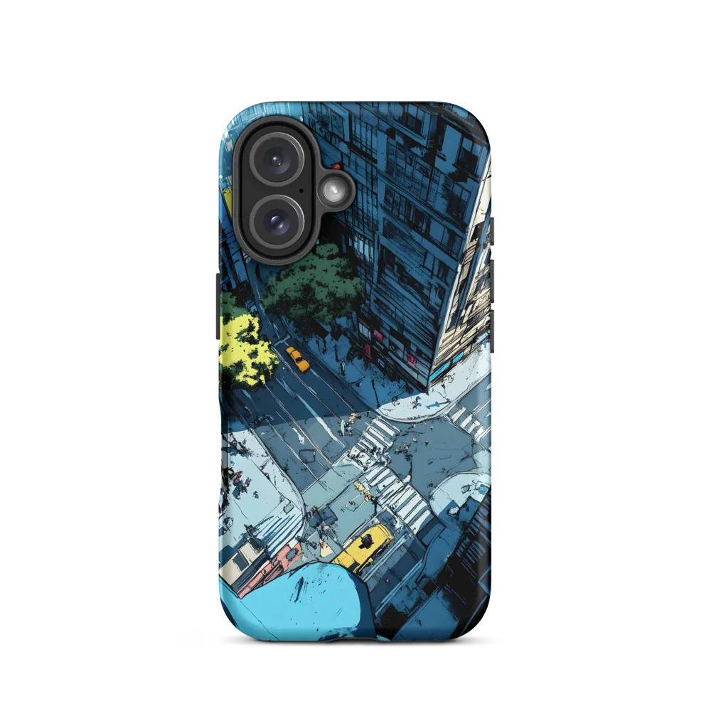 Urban Pulse: A Bird's Eye View | Phone Case