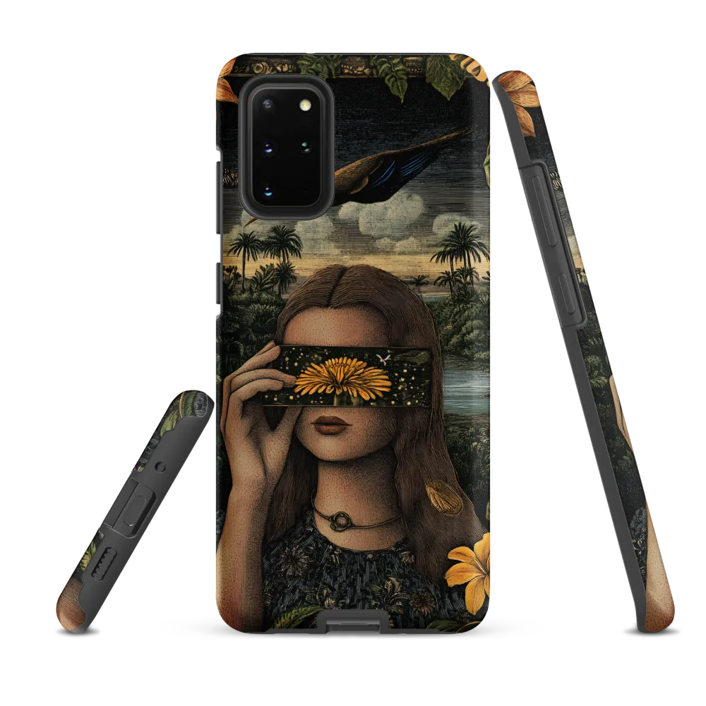 Veil of Nature: A Surreal Embrace