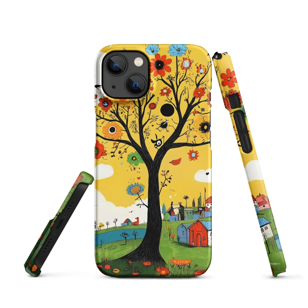 Whimsical Blooms of Life | Phone Case |  13 | Snap Case | Matte