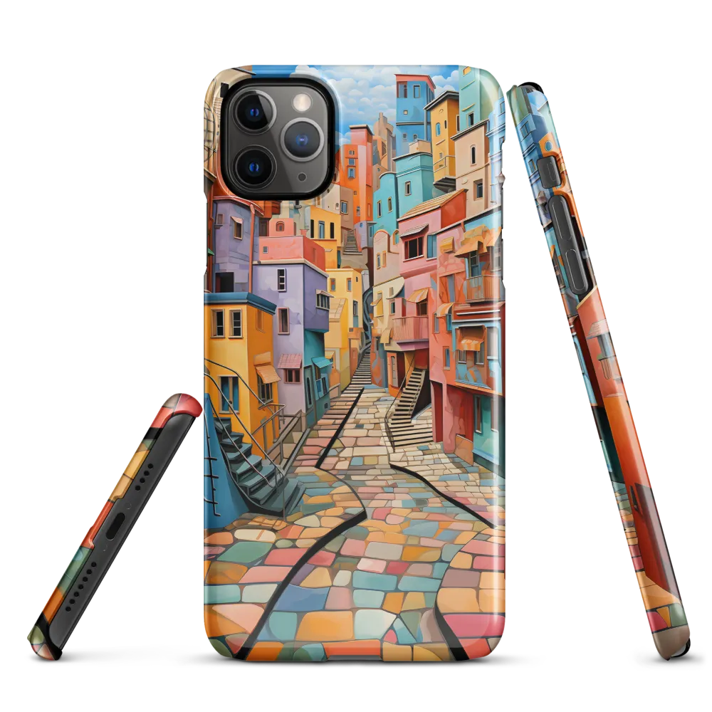 Vibrant Cityscape: A Kaleidoscope of Colors | Phone Case |  11 Pro Max | Snap Case | Glossy