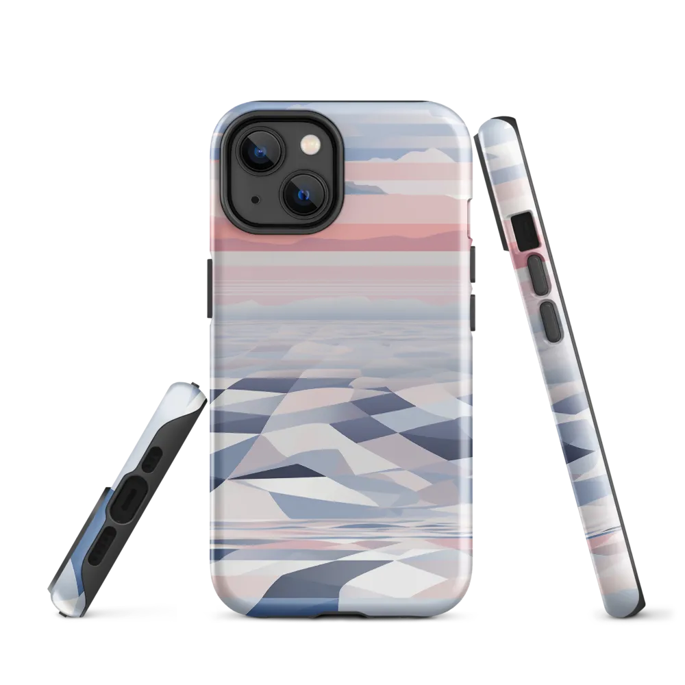 Serenity in Abstraction | Phone Case |  14 | Tough Case | Glossy