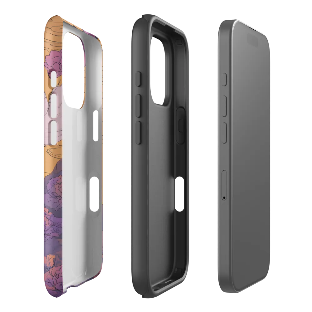 Whispers of the Violet Dawn | Phone Case |  16 Pro | Tough Case | Matte