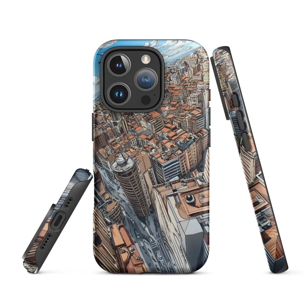 Aerial Symphony of Urban Life