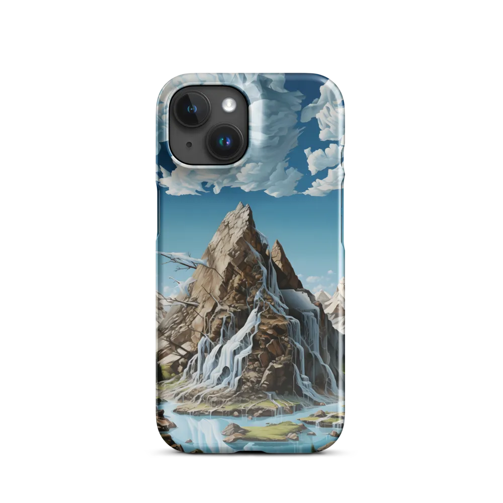 Majestic Cascade: A Mountain Masterpiece