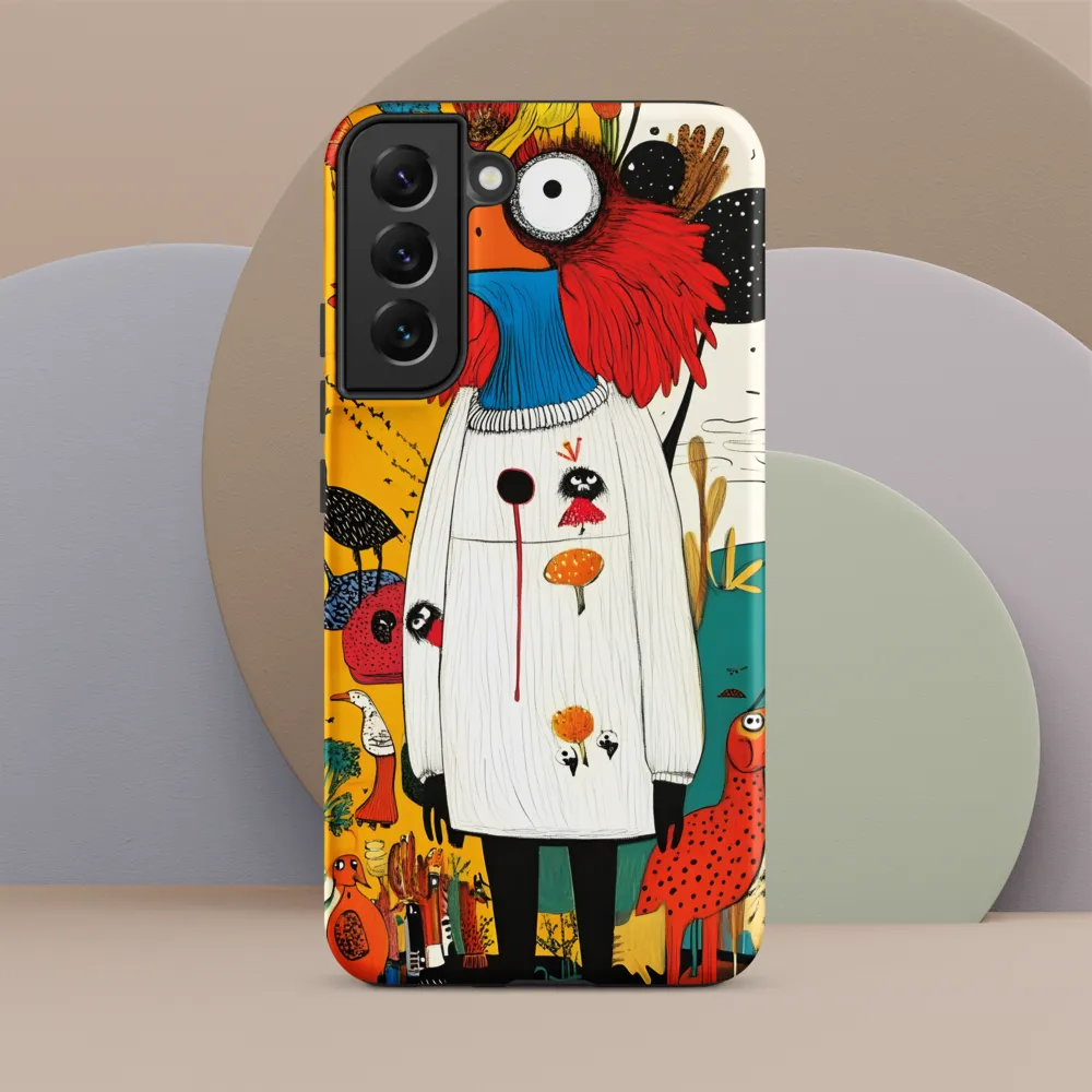 Whimsical Bird's Embrace