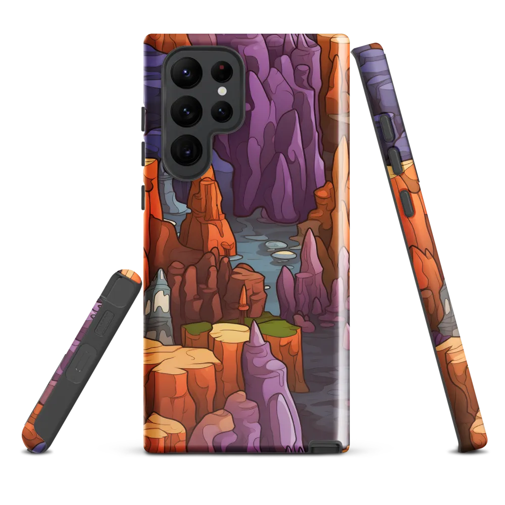 Vibrant Rockscape: A Digital Odyssey