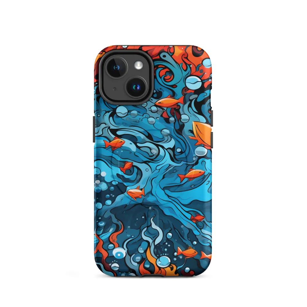 Fluid Harmony: Ocean and Flames