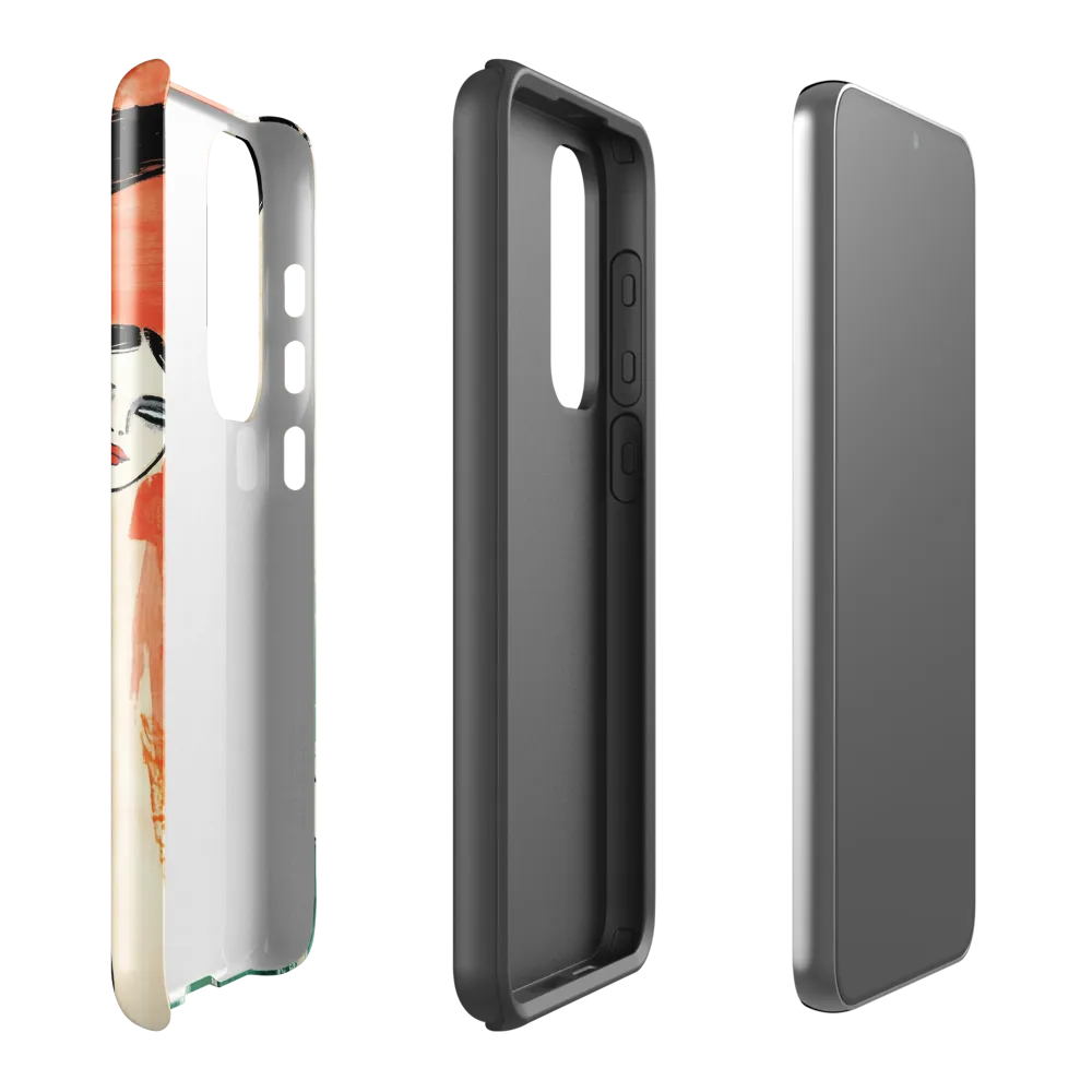 Elegance in Flight | Phone Case |  S23 Plus | Tough Case | Glossy