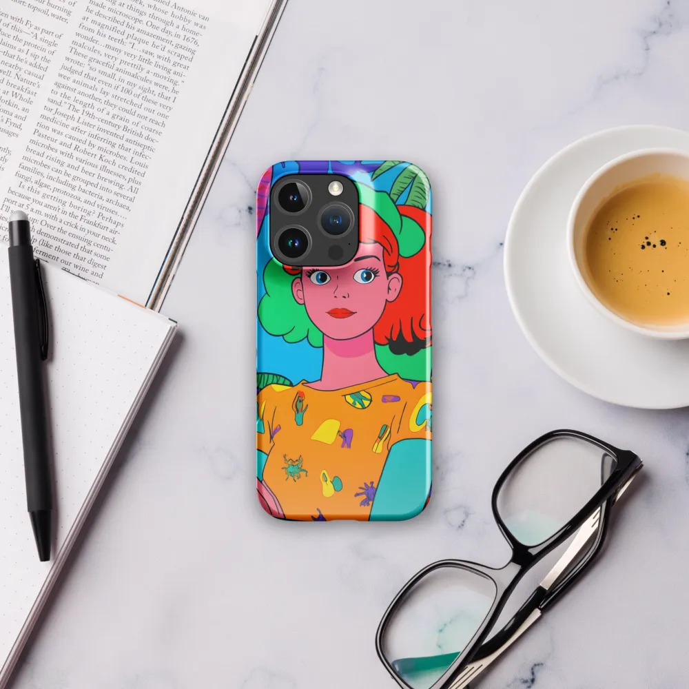 Tropical Vibes: A Playful Portrait