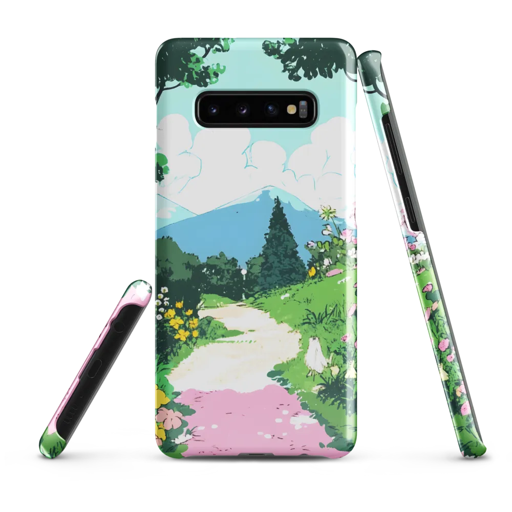 A Serene Journey Through Nature | Phone Case |  S10 Plus | Snap Case | Glossy