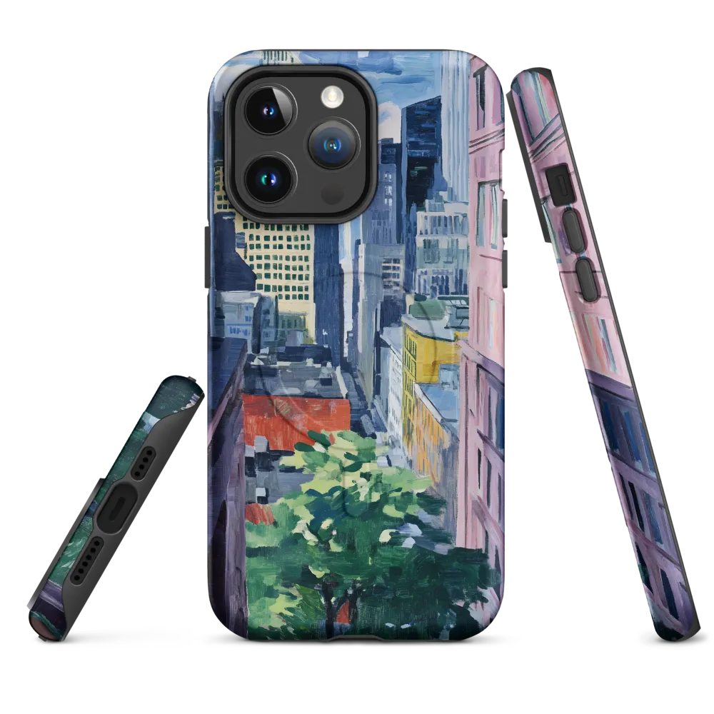 Urban Symphony: A Cityscape in Color