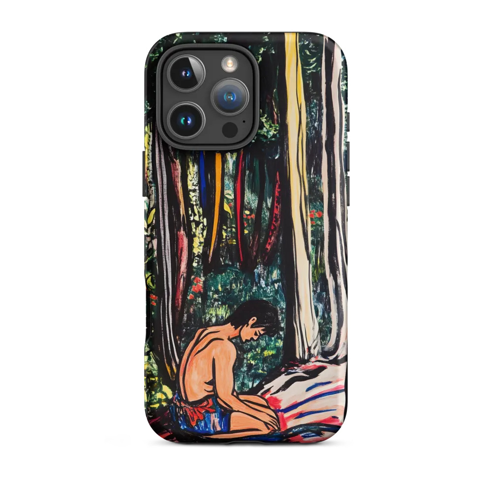 Contemplation in Nature | Phone Case |  16 Pro Max | Tough Case | Matte