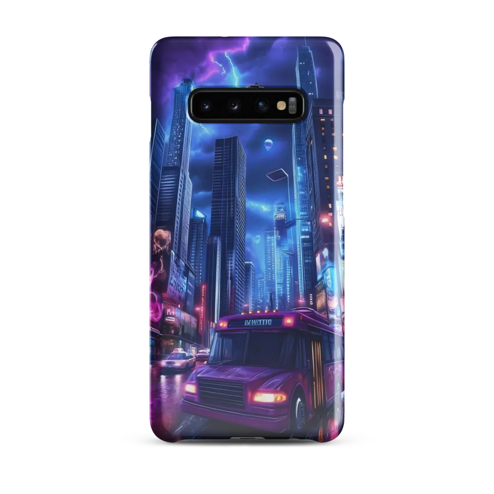 City of Neon Dreams | Phone Case |  S10 Plus | Snap Case | Glossy