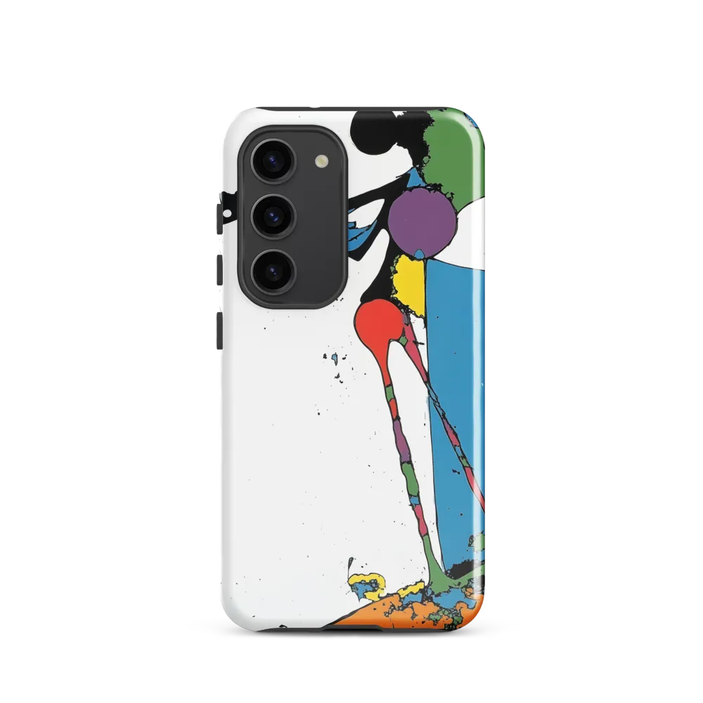 Dynamic Abstract Movement | Phone Case |  S23 | Tough Case | Glossy
