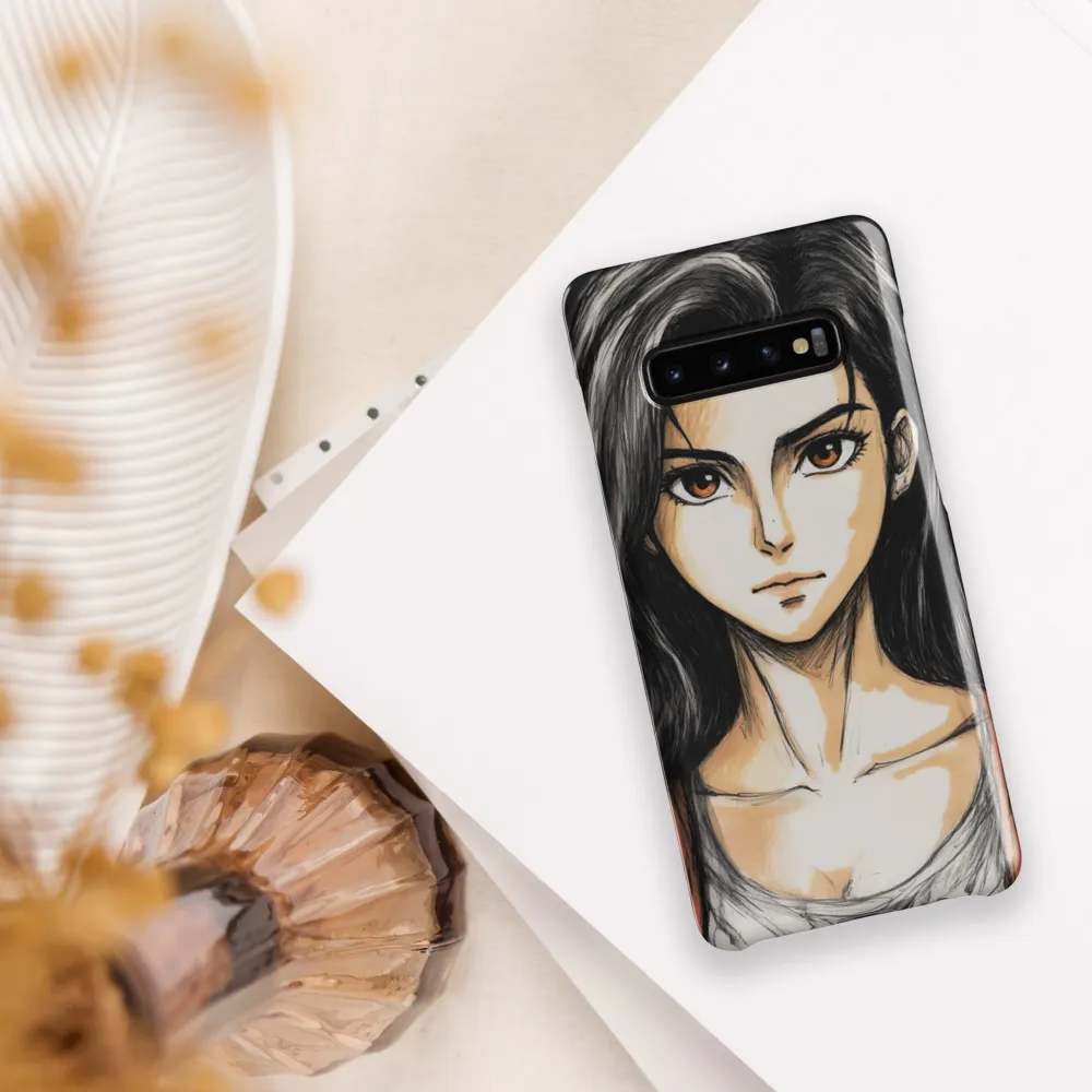 Determined Gaze | Phone Case |  S10 Plus | Snap Case | Glossy