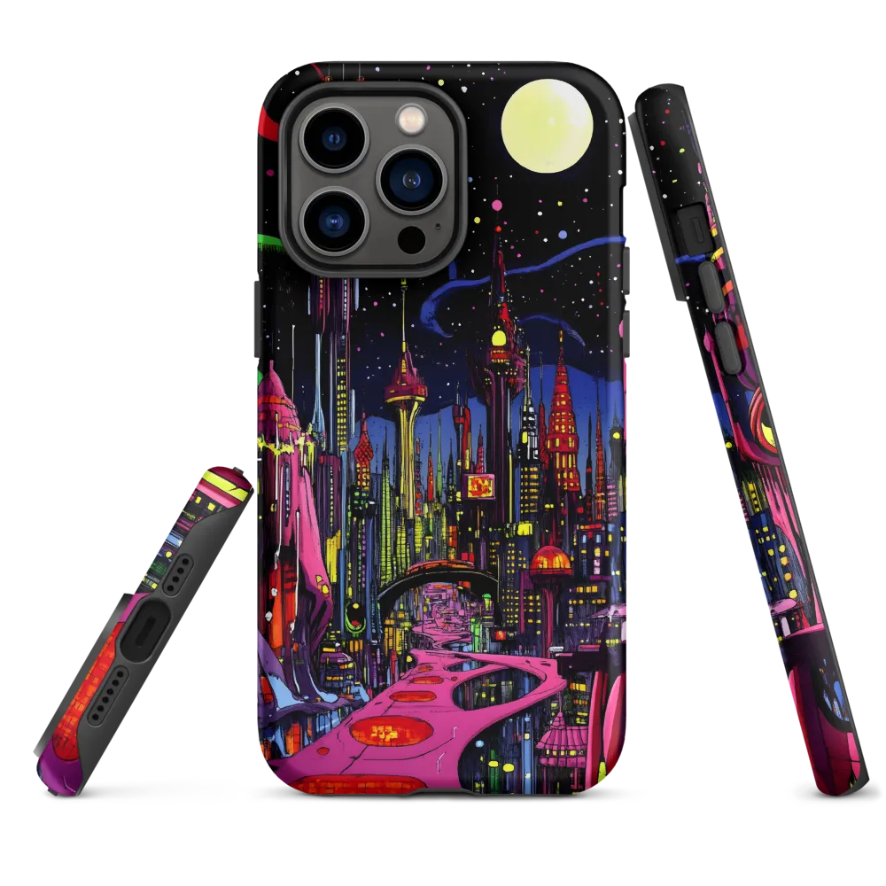Neon Dreams of a Futuristic City
