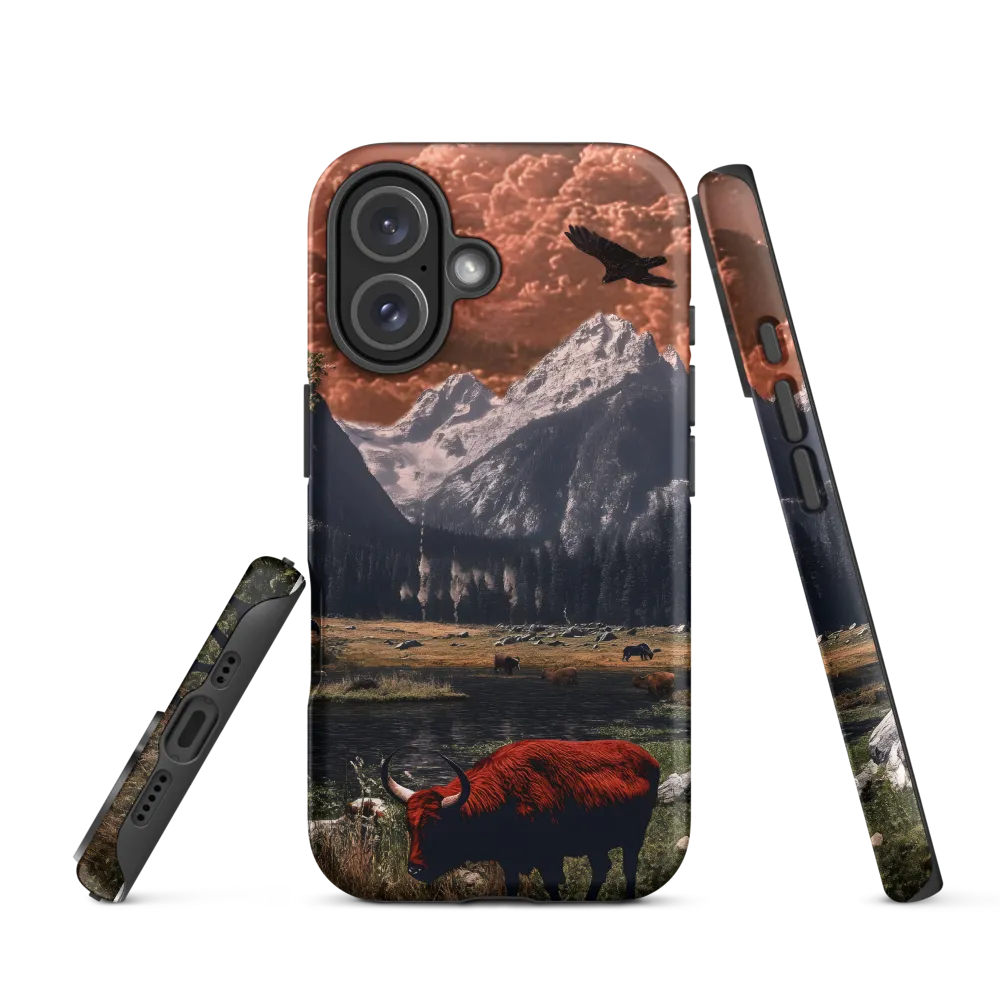 Serenity in Surreal Landscapes | Phone Case |  16 | Tough Case | Matte